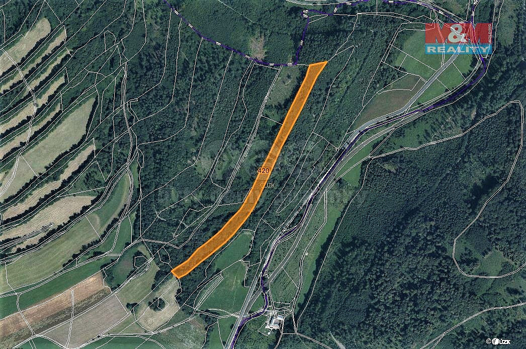 Prodej lesa 17 778 m²