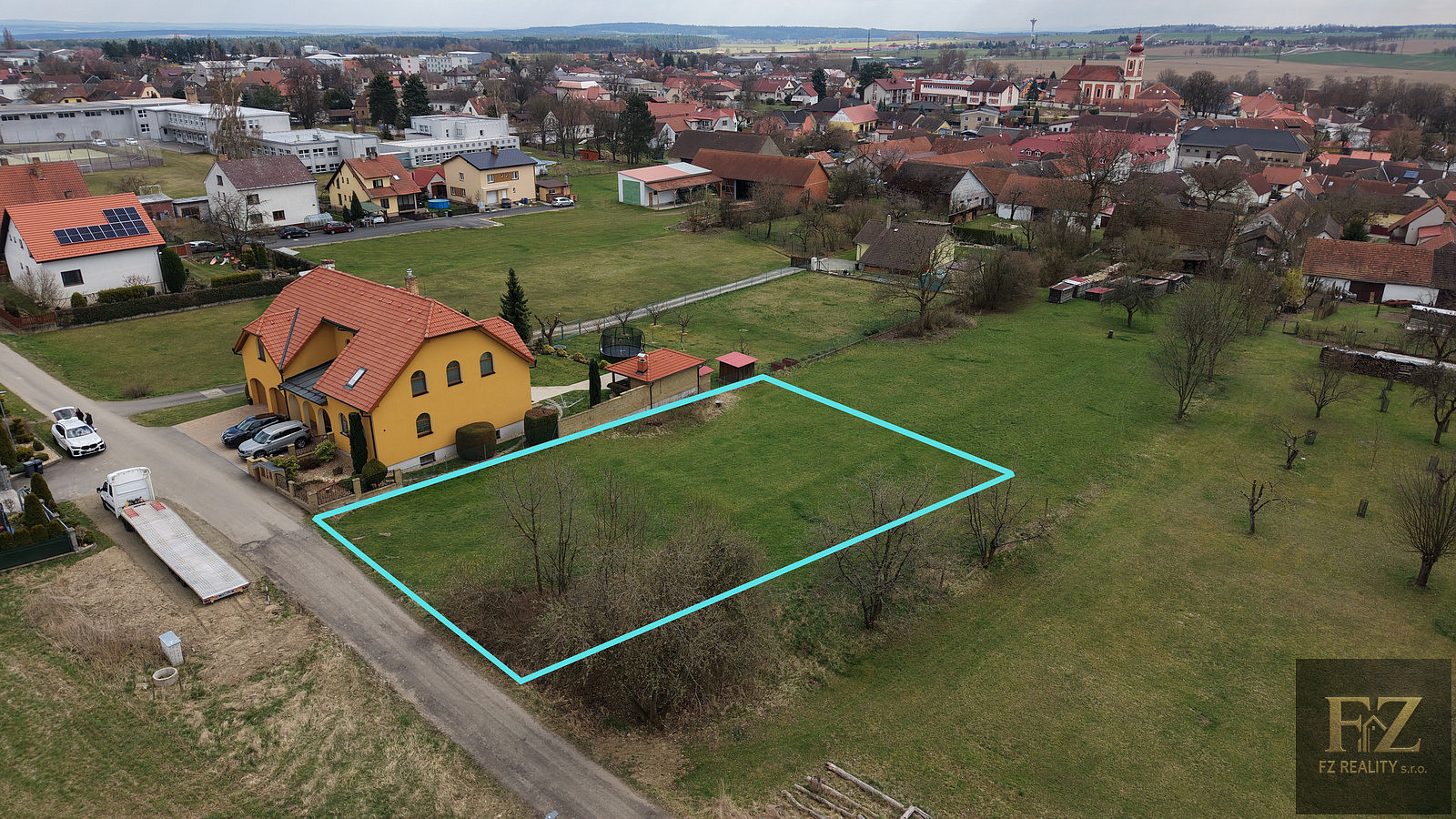 Prodej stavebního pozemku 1 120 m², Malšice