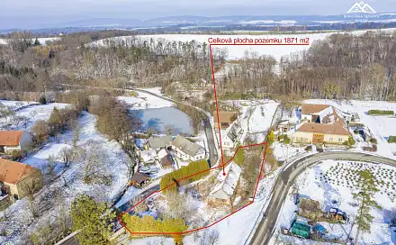 Prodej chaty/chalupy 60 m² s pozemkem 1 871 m², Uhelná Příbram - Petrovice u Uhelné Příbramě, okres Havlíčkův Brod