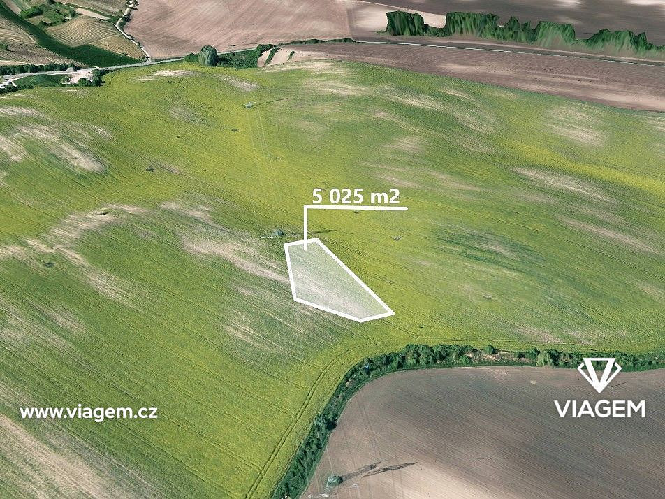 Prodej pole 1 675 m²