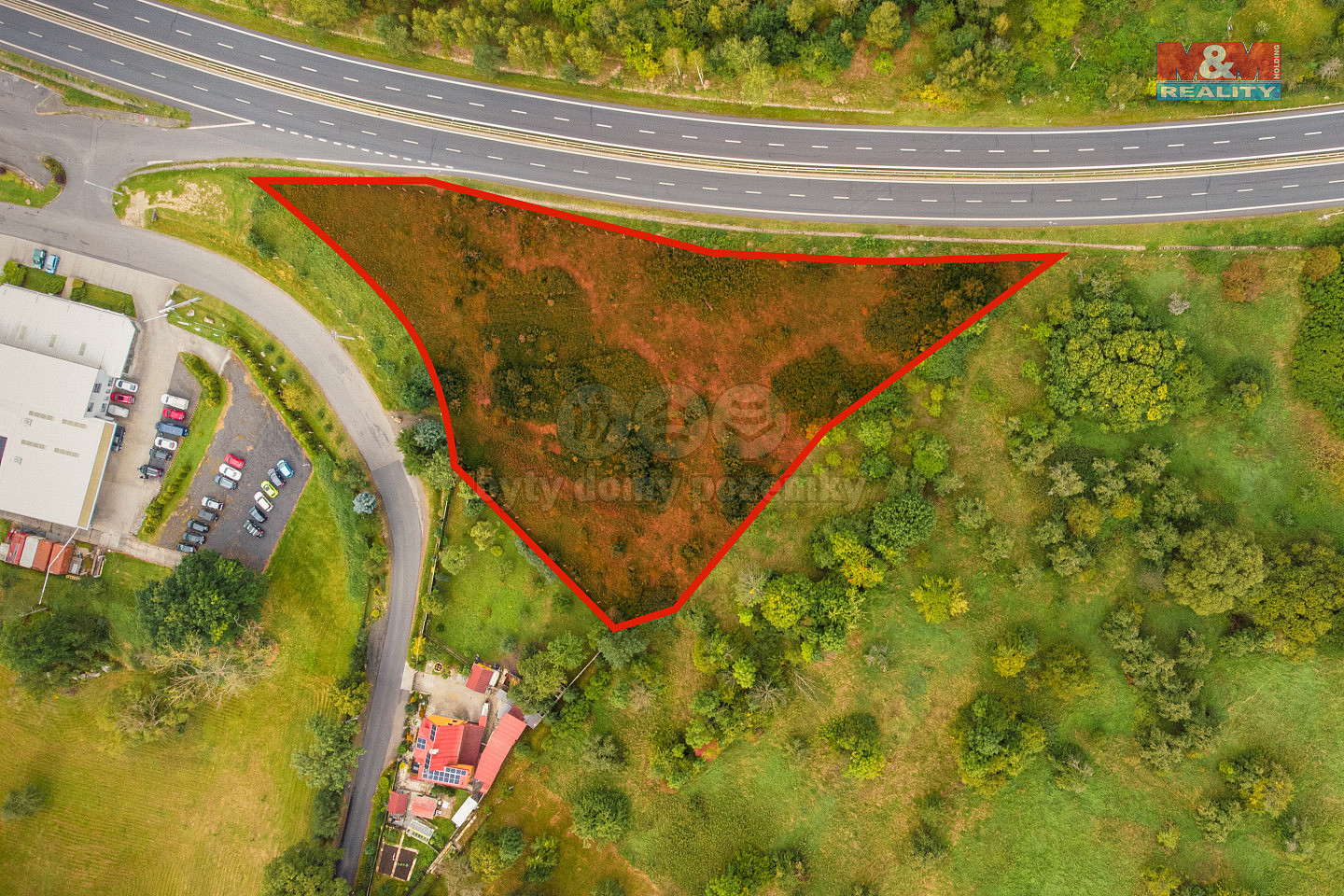 Prodej komerčního pozemku 4 612 m²