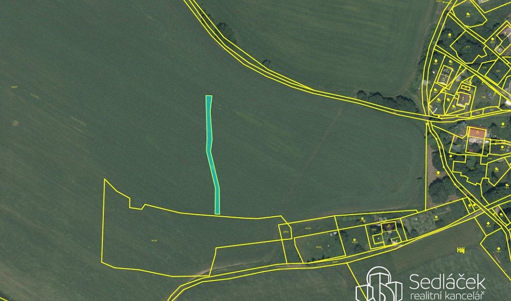 Prodej pole 1 011 m², Jindřichovice – náhled fotky 2