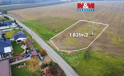 Prodej stavebního pozemku 1 831 m², Nivnice, okres Uherské Hradiště