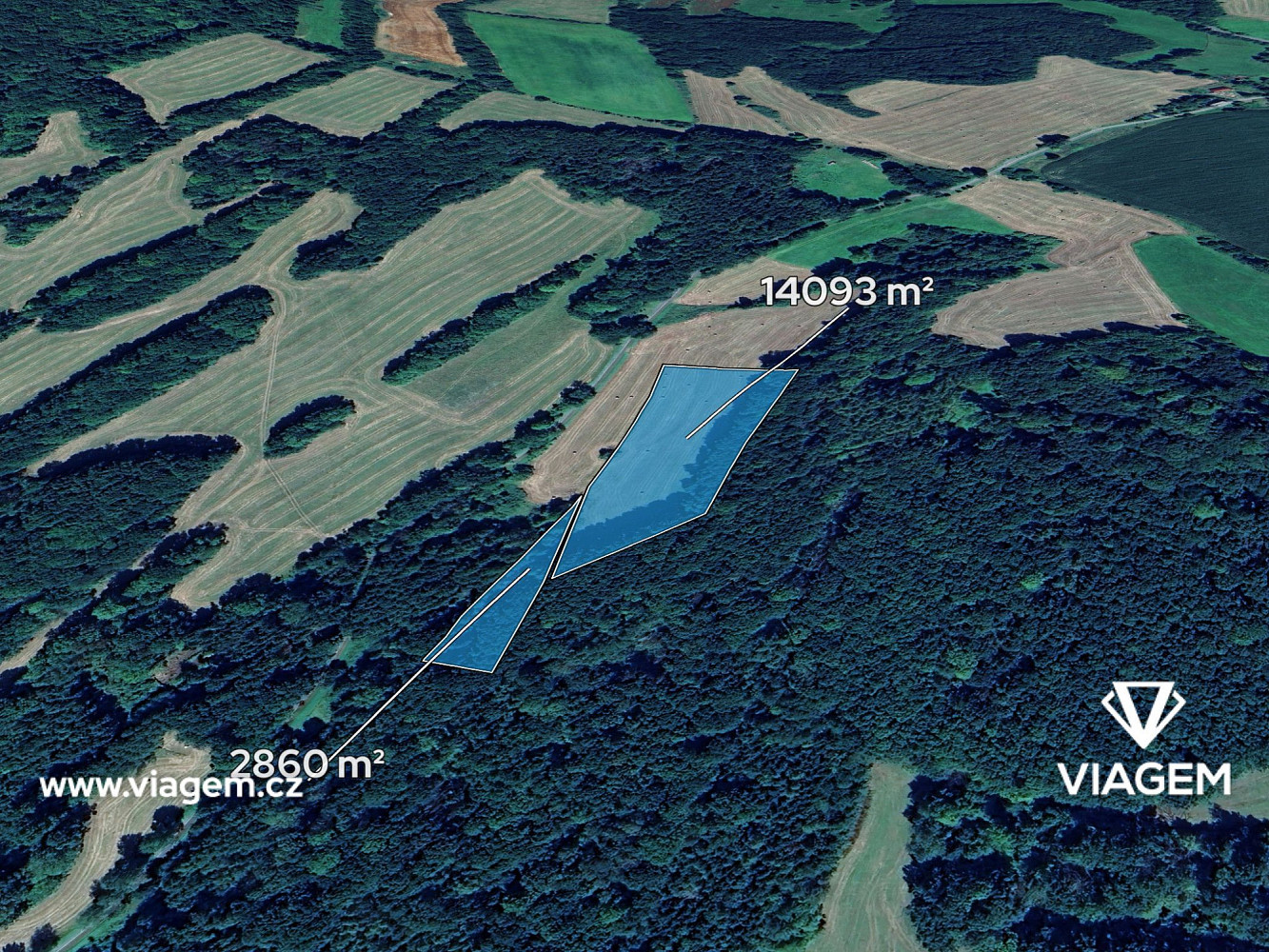 Prodej pole 1 059 m²