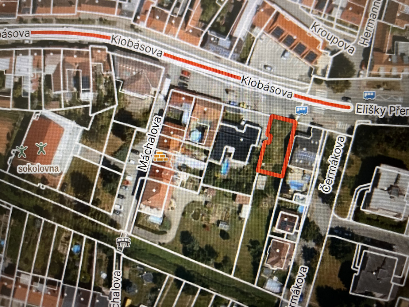 Prodej stavebního pozemku 896 m² – fotografie 3