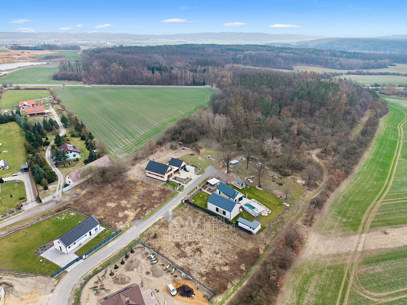 Prodej stavebního pozemku 1 257 m² – pohled 4