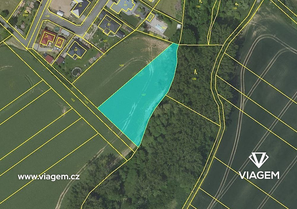 Prodej pole 516 m² – fotografie 3
