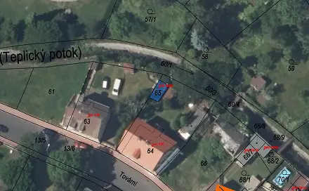 Prodej garáže 22 m2, Dubí, okres Teplice