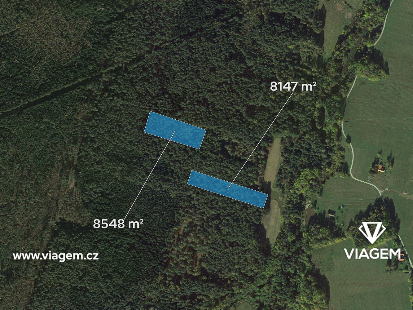 Prodej lesa 13 912 m² – fotografie 2