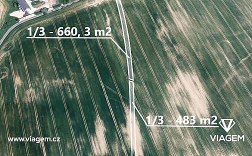 Prodej pole 1 143 m², Vřesovice, okres Hodonín