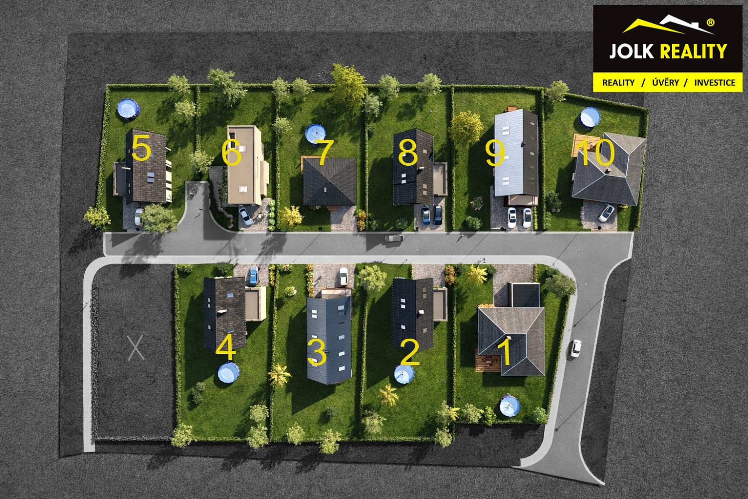 Prodej stavebního pozemku 585 m² rezervováno