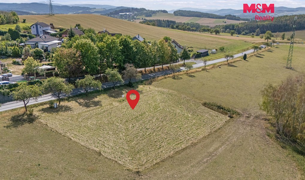 Prodej stavebního pozemku 1 380 m², Týnec – náhled fotky 6