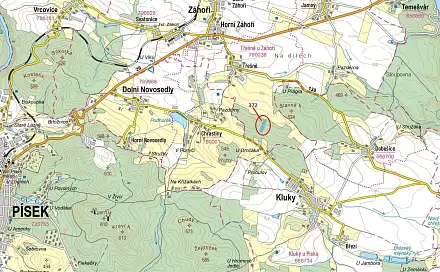 Dražba lesa 16 547 m², Kluky