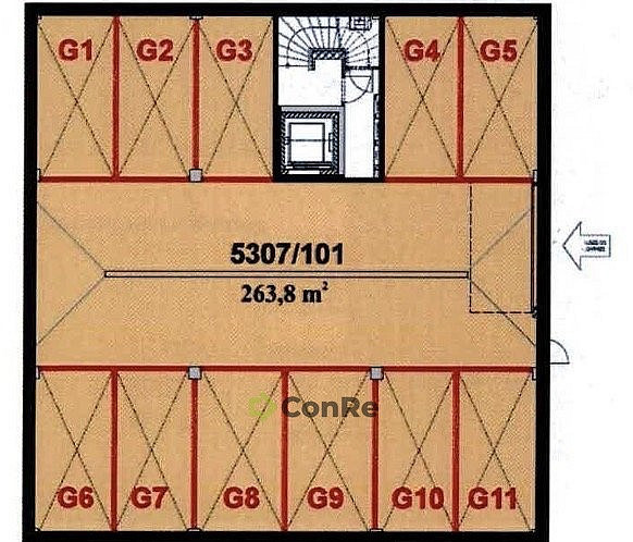 Prodej garážového stání 13 m2 v obci Jablonec nad Nisou