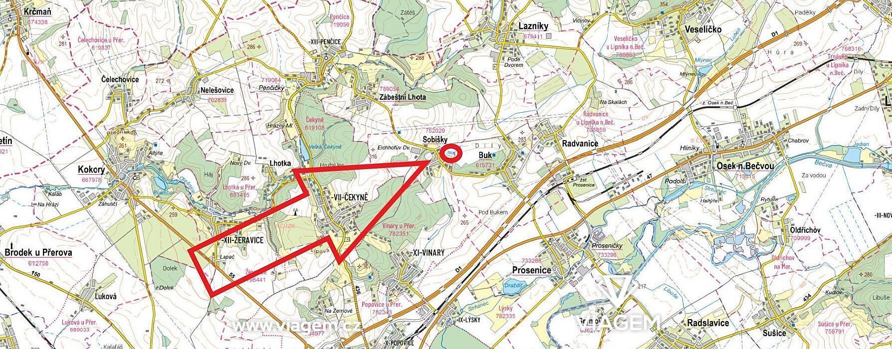 Stavební - bydlení 4 794 m², Podíl 11 % o výměře 533 m² – pohled 4