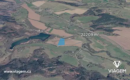 Prodej pole 7 645 m², Hrubá Skála, okres Semily