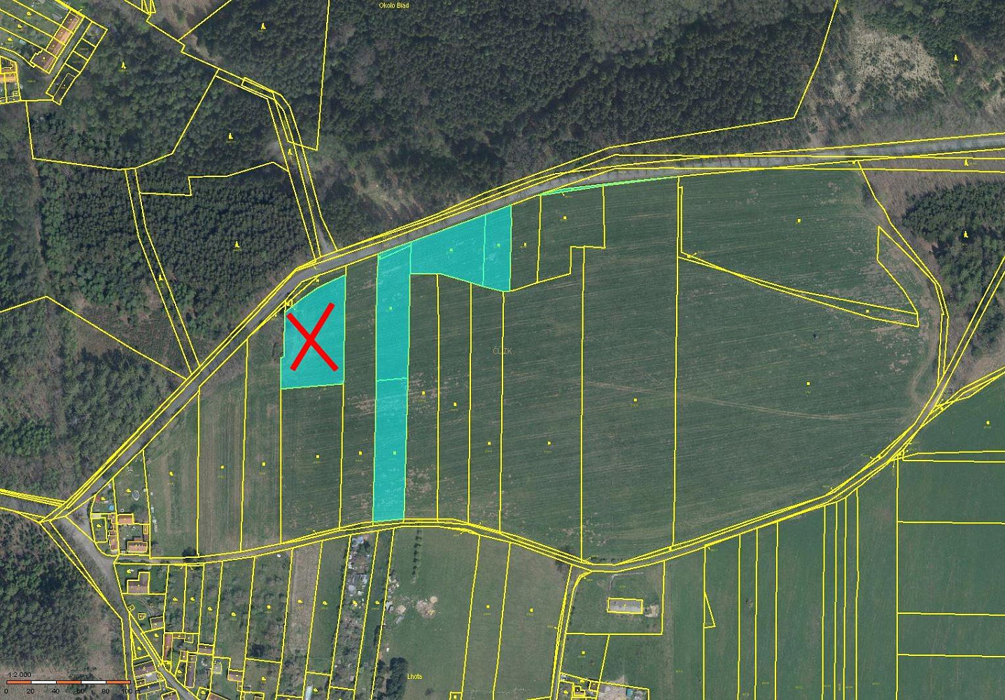Prodej pole 32 947 m² – fotografie 3