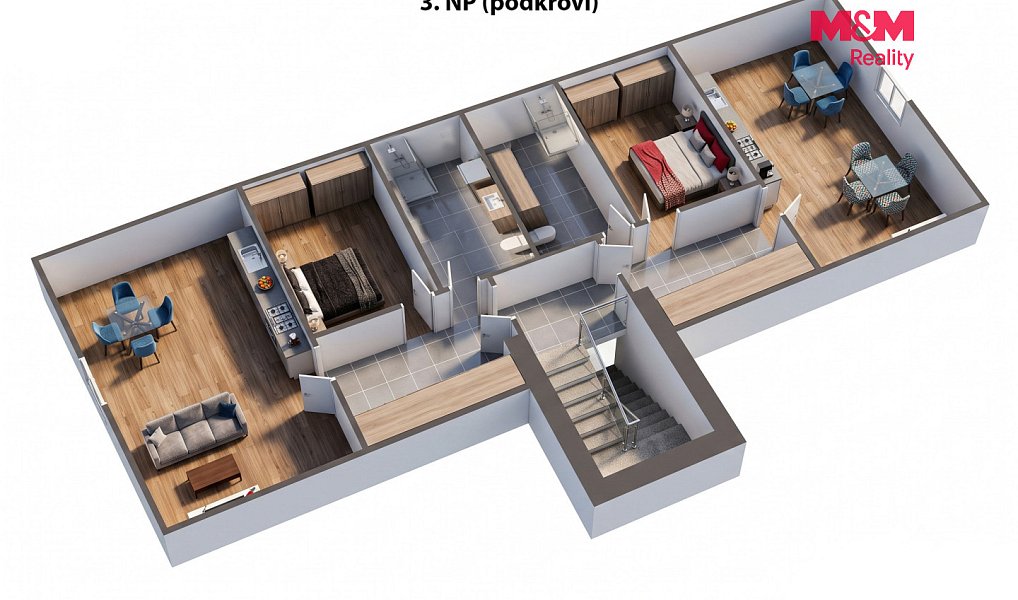 Prodej nájemního domu, činžáku 587 m², Kraslice – náhled fotky 8