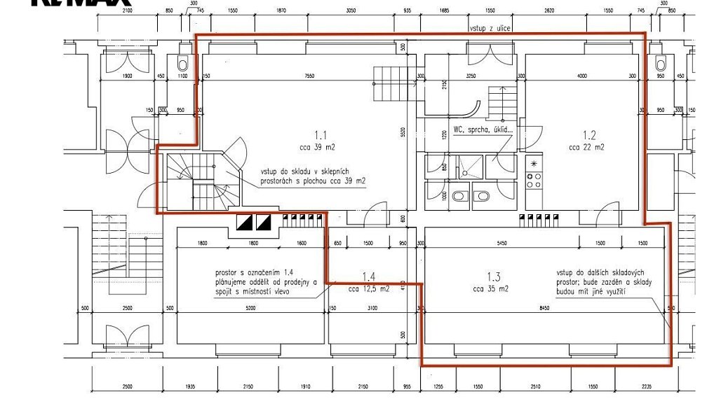 Pronájem obchodních prostor 165 m², Praha – náhled fotky 15