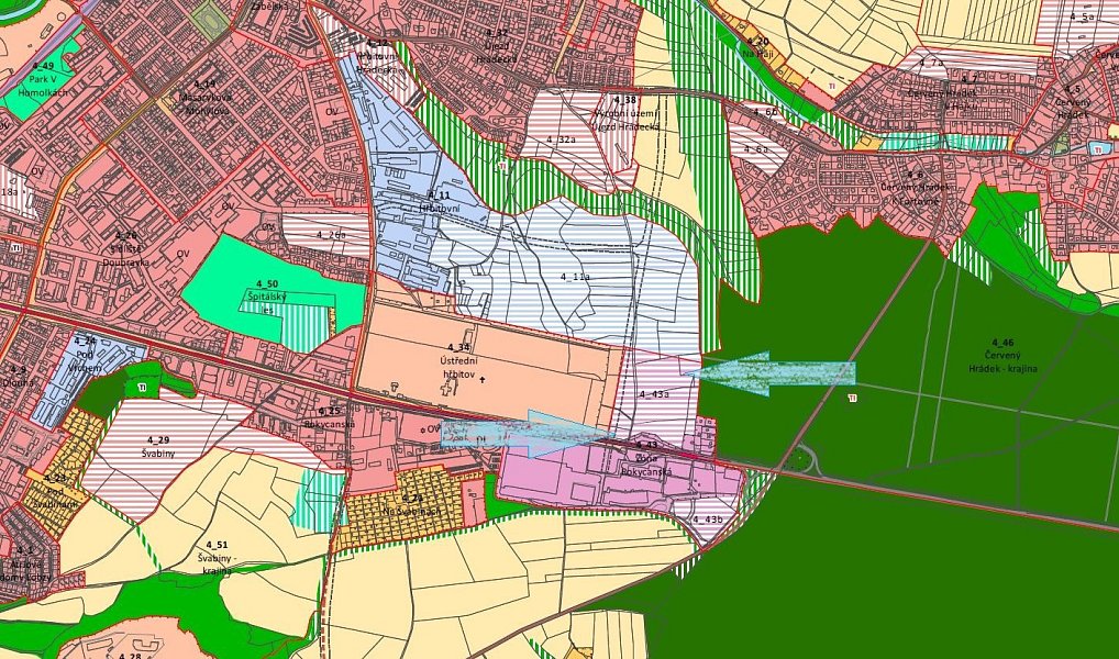 Prodej komerčního pozemku 22 239 m², Plzeň – náhled fotky 29