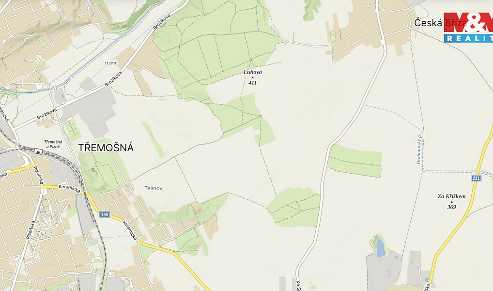 Prodej louky 16 129 m², Třemošná – náhled fotky 2