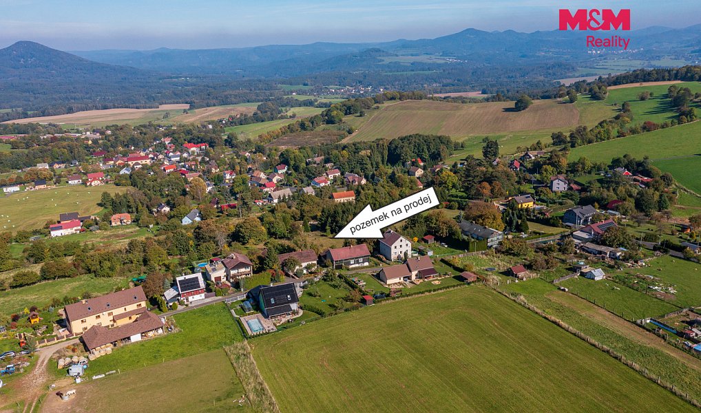Prodej stavebního pozemku 2 573 m², Huntířov – náhled fotky 4