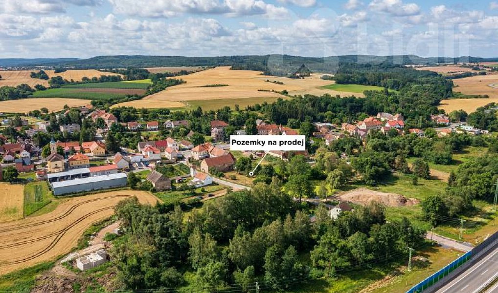 Prodej stavebního pozemku 1 773 m², Hořovičky – náhled fotky 2