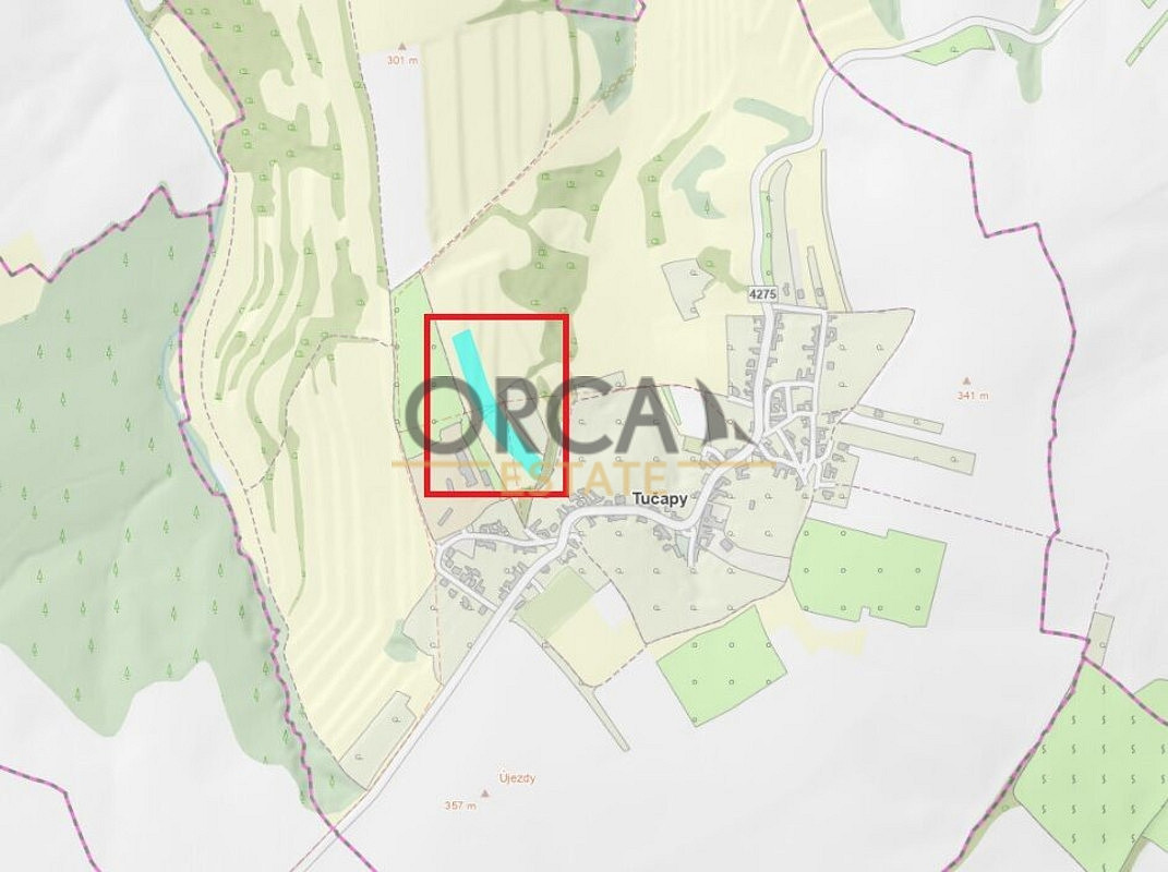Prodej pole 2 392 m² – fotografie 2