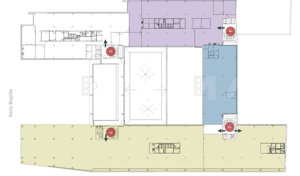 Pronájem kanceláře 364 m², Praha – náhled fotky 3