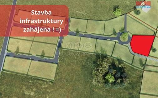 Prodej stavebního pozemku 1 025 m², Nová Ves, okres Plzeň-Jih