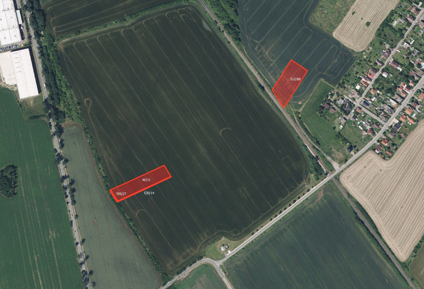 Prodej pole 5 846 m²