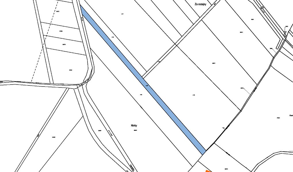 Prodej pole 979 m², Veverské Knínice – náhled fotky 2