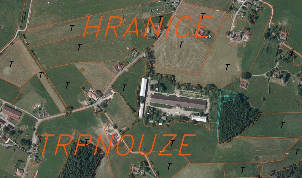 Prodej pozemku 2 086 m², Hranice – náhled fotky 7