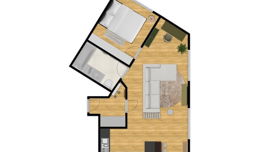 Prodej bytu 2+kk 45 m², Brno – náhled fotky 2