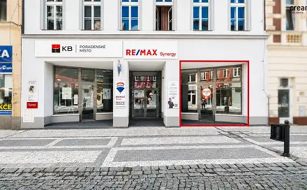 Pronájem obchodních prostor 115 m², Krupská, Teplice