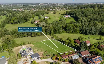 Prodej stavebního pozemku 2 025 m², Václavovice, okres Ostrava-město