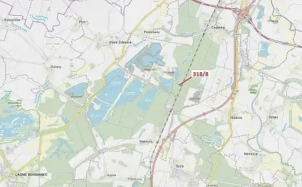 Dražba lesa 5 317 m², Čeperka