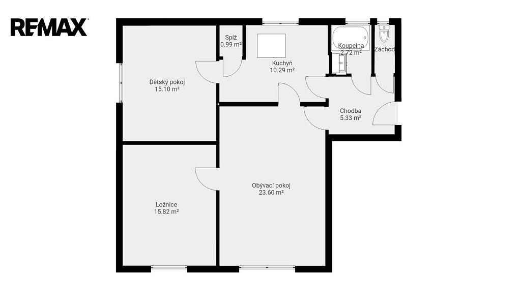 Prodej bytu 3+1 74 m², Bystřice nad Pernštejnem – náhled fotky 8