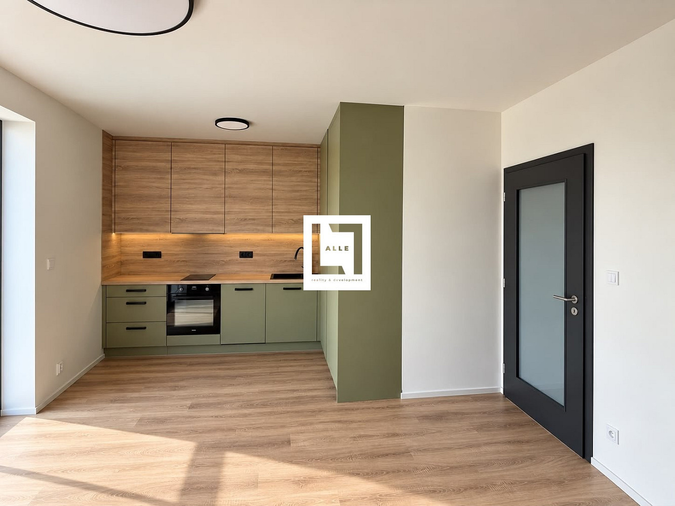 Pronájem moderního bytu 1+kk s balkonem Viladomy Nová Hrabůvka, Ostrava