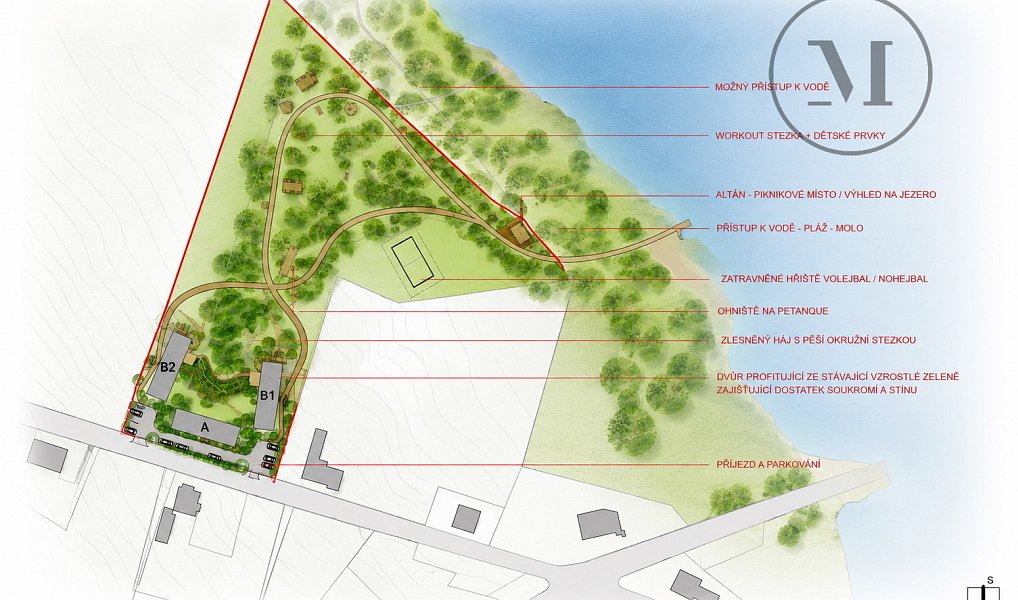 Prodej stavebního pozemku 14 346 m², Horní Planá – náhled fotky 9