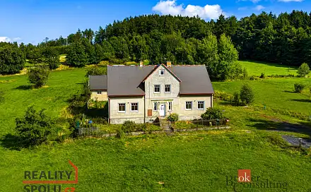 Prodej domu 253 m² s pozemkem 10 168 m², Rybniště, okres Děčín