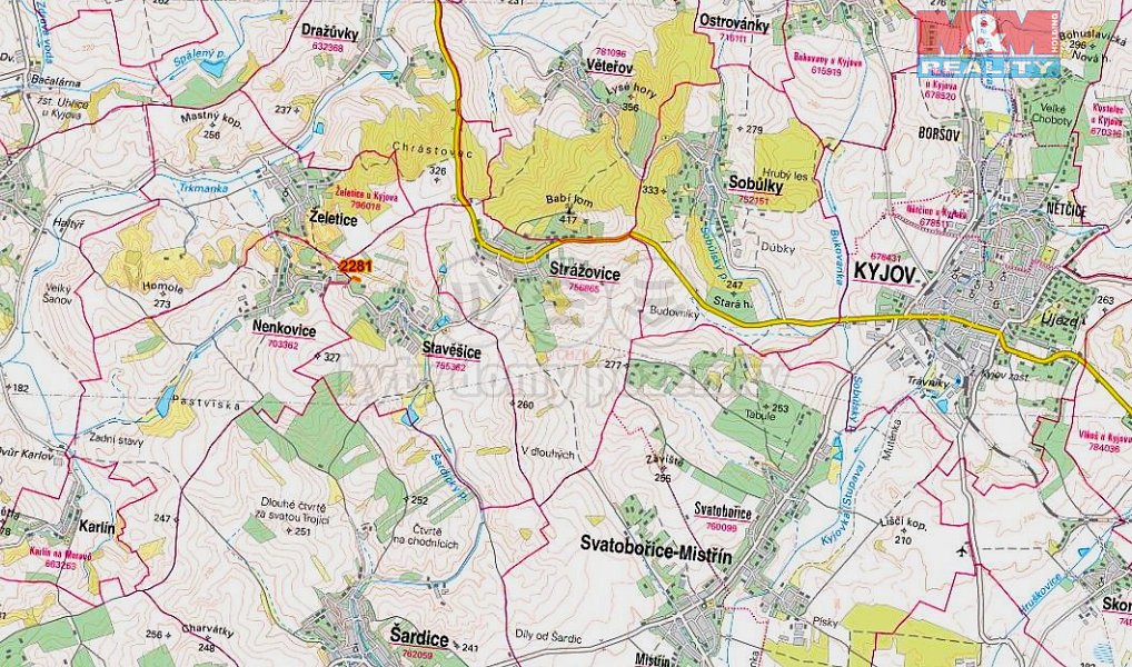 Prodej pole 115 m², Stavěšice – náhled fotky 5