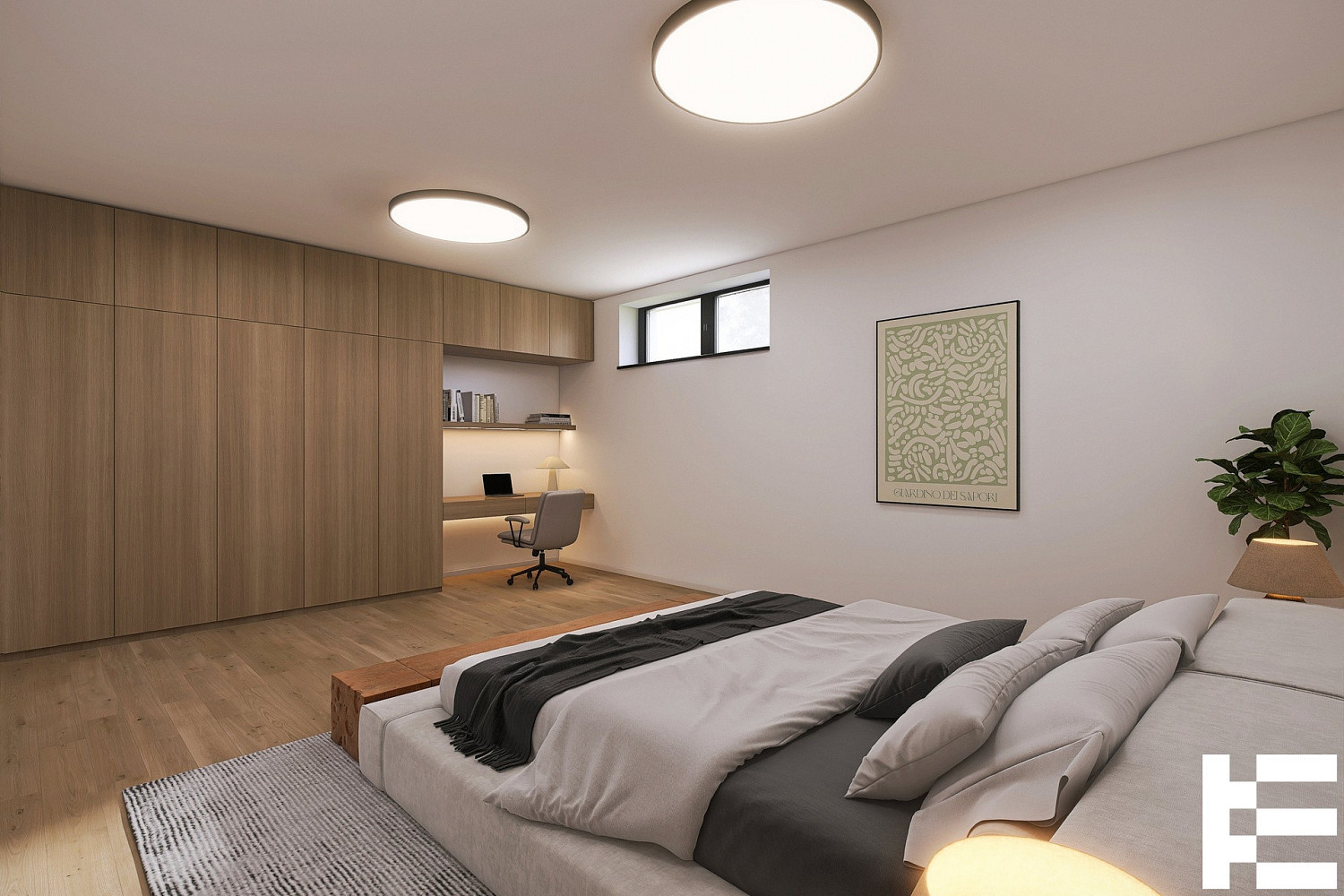 Ateliér o velikosti 70,19 m² v projektu Rezidence Třešňovka v ul. Pražská, Kolín – pohled 2