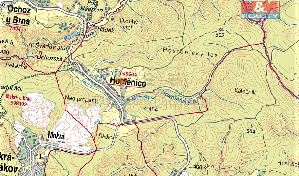 Prodej louky 644 m², Hostěnice – náhled fotky 3