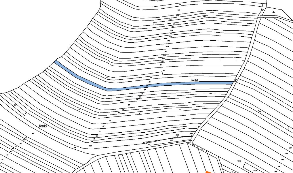 Prodej pole 545 m², Čeložnice – náhled fotky 2