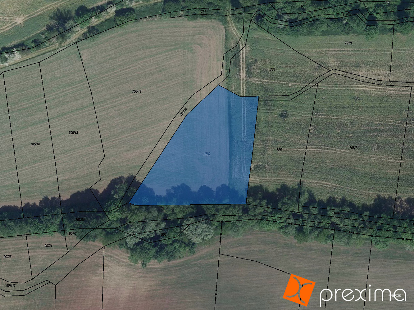 Prodej pole 102 m²