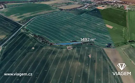 Prodej pole 1 492 m², Jarohněvice, okres Kroměříž