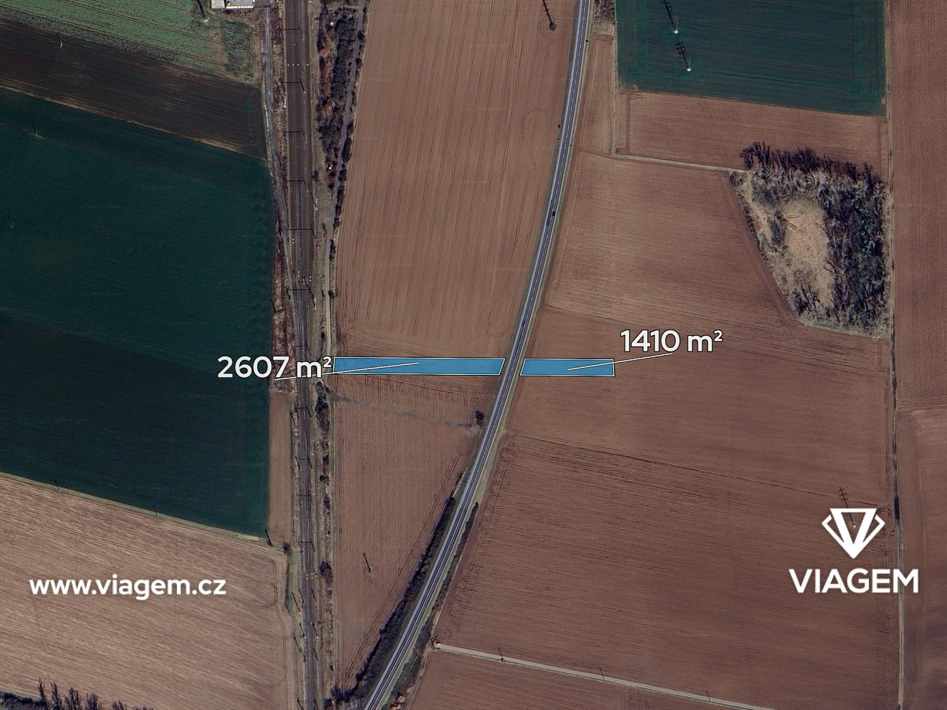 Prodej pole 1 413 m² – fotografie 2