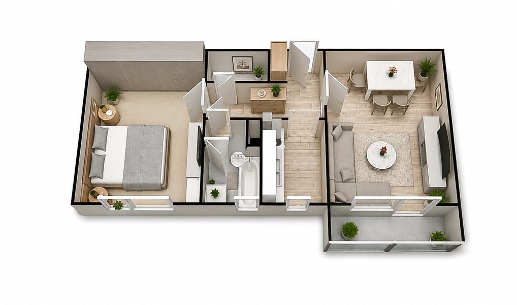 Prodej bytu 2+1 54 m², Moravský Beroun – náhled fotky 4