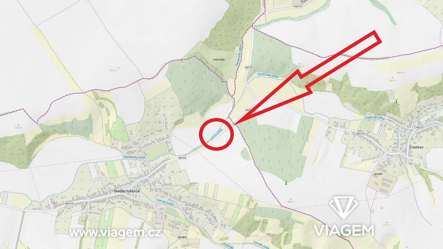 Zahrada 1 996 m² – pohled 3